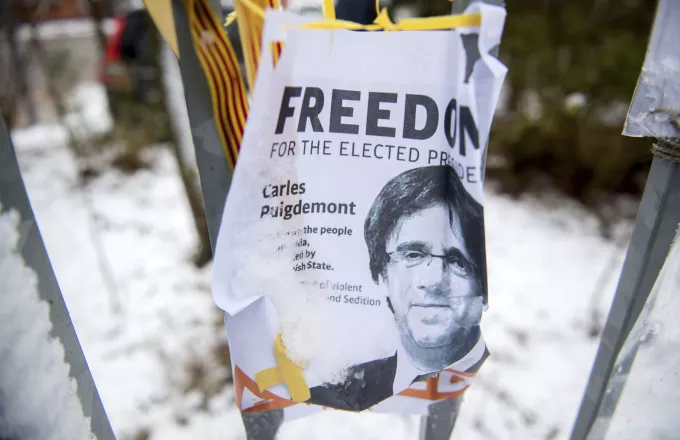Γερμανοί εισαγγελείς: Να εκδοθεί στην Ισπανία για εξέγερση ο Πουτζδεμόν 