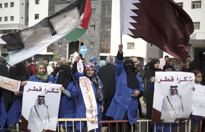 Ανθρωπιστική βοήθεια 9 εκ. δολαρίων στέλνει το Κατάρ στη Λωρίδα της Γάζας