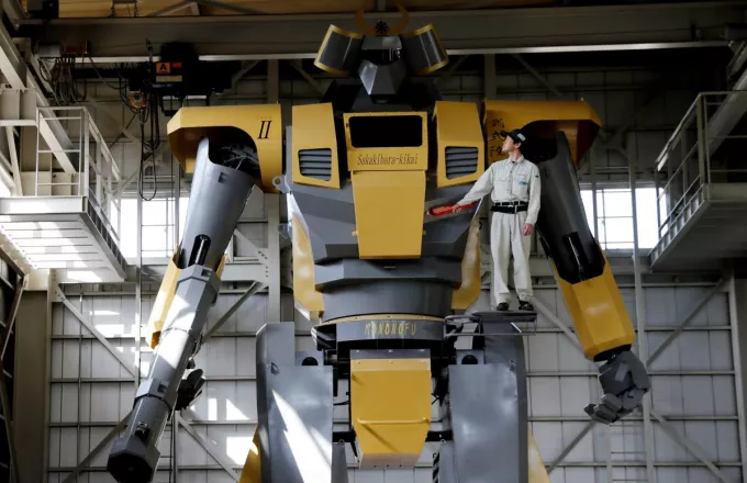 Δέος προκαλεί νέο ιαπωνικό ρομπότ ύψους 8,5 μέτρων