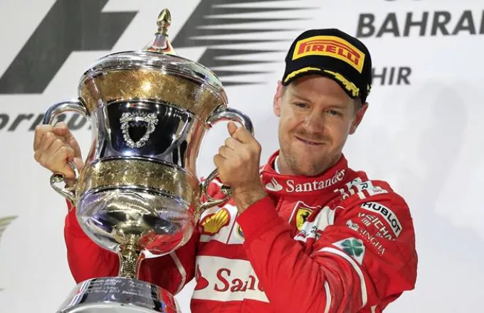 Νίκη και στο Μπαχρέιν για Ferrari και Σεμπάστιαν Φέτελ 