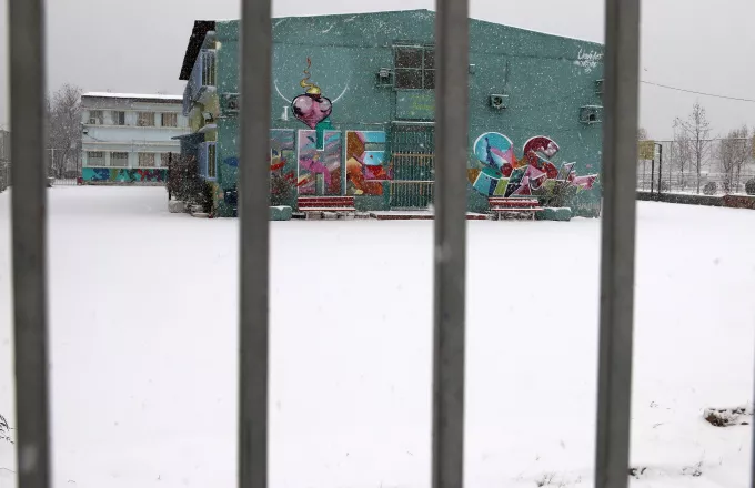 Φλώρινα: Κλειστά τα σχολεία λόγω χιονόπτωσης