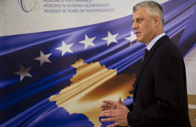 «Διόρθωση συνόρων» με την Σερβία προτείνει ο πρόεδρος του Κοσόβου