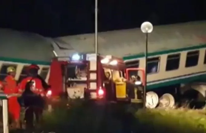 Ιταλία: Αιματηρή σύγκρουση τρένου με φορτηγό