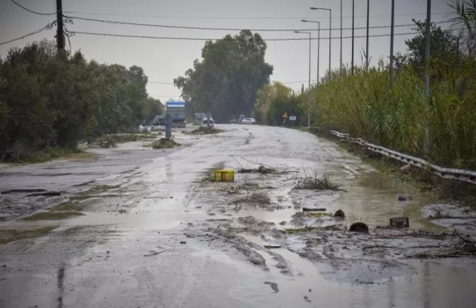 Διακοπή κυκλοφορίας σε Δράμα και Ροδόπη λόγω σφοδρών βροχοπτώσεων 