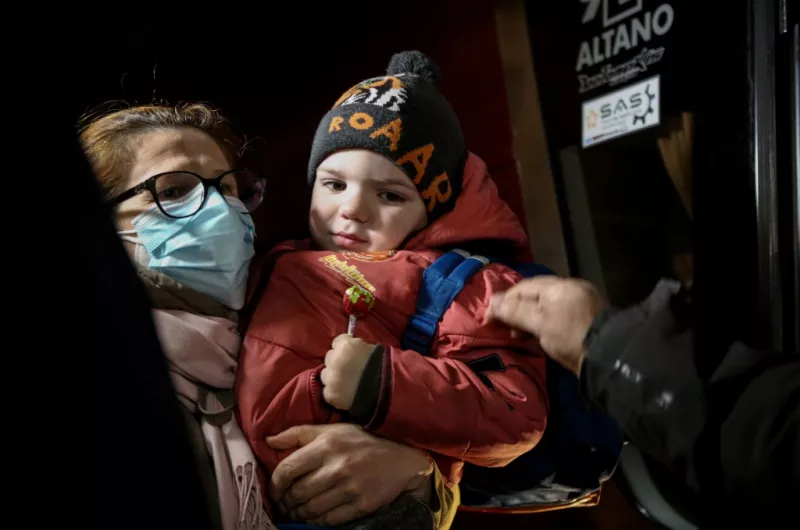 πρόσφυγες- Ουκρανία