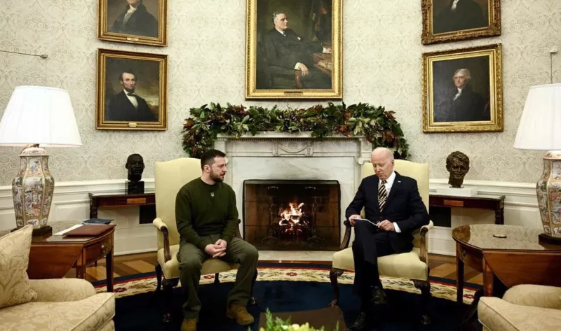 Ζελένσκι- Μπάιντεν