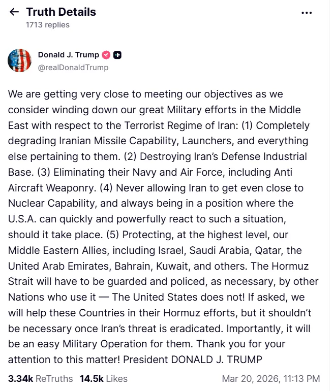 Ανάρτηση Τραμπ