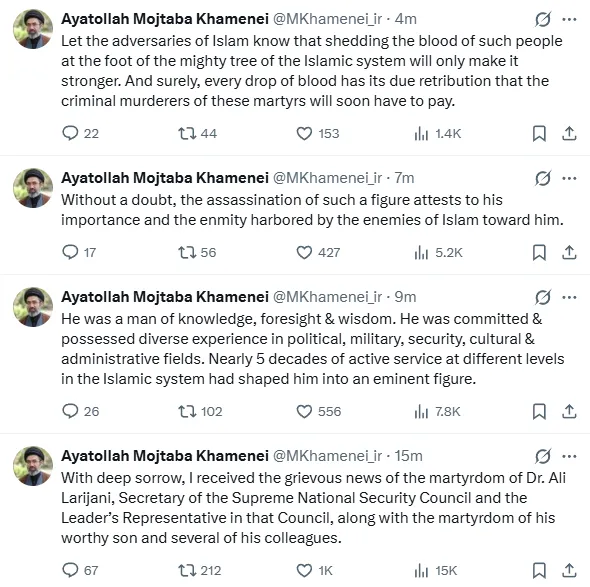 Ανάρτηση Μοτζτάμπα