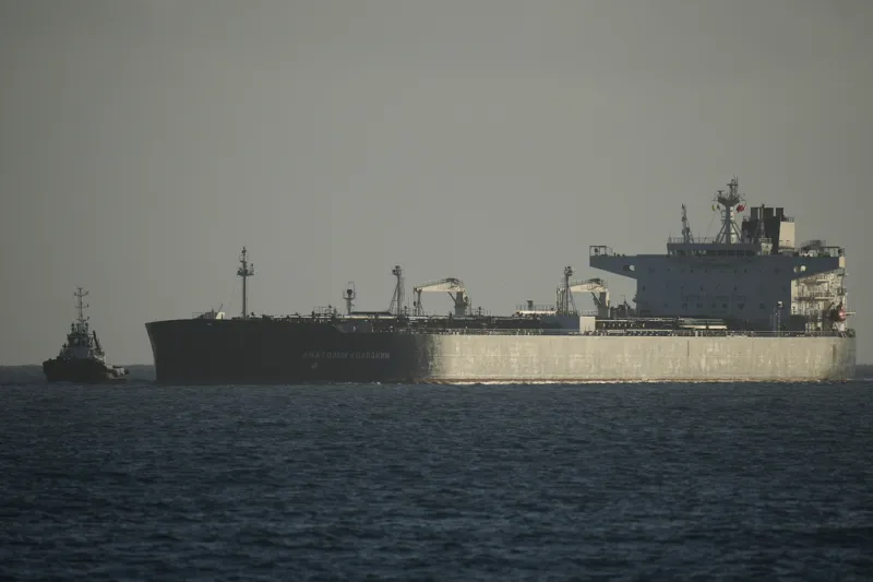 Russian-flagged oil tanker Anatoly Kolodkin arrives in Matanzas, Cuba