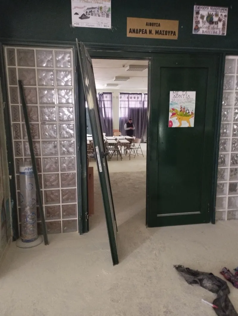 Βανδαλισμός σε σχολείο στη Γλυφάδα