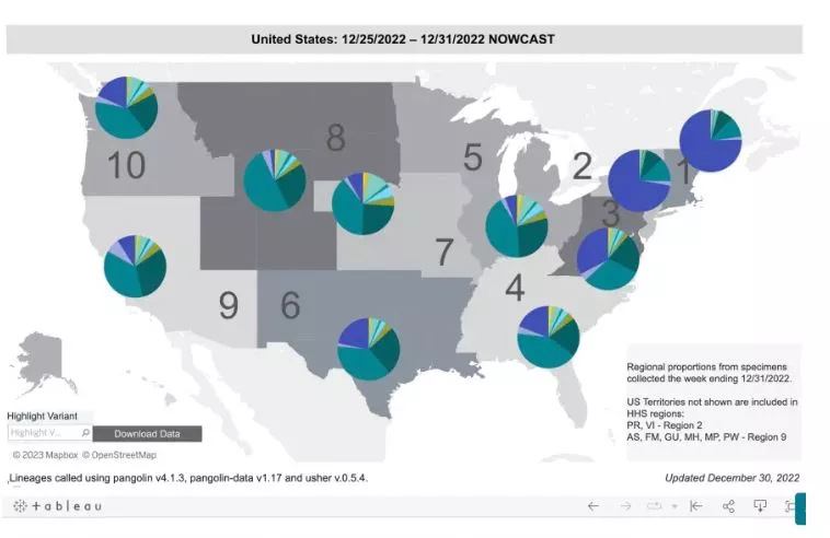 Πρόκειται για το στέλεχος XBB.1.5 