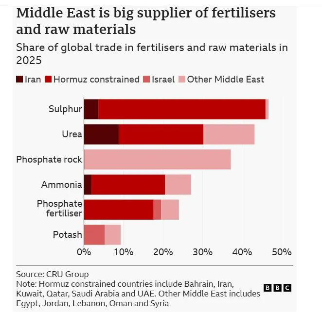 Εμπόριο, Στενό του Ορμούζ