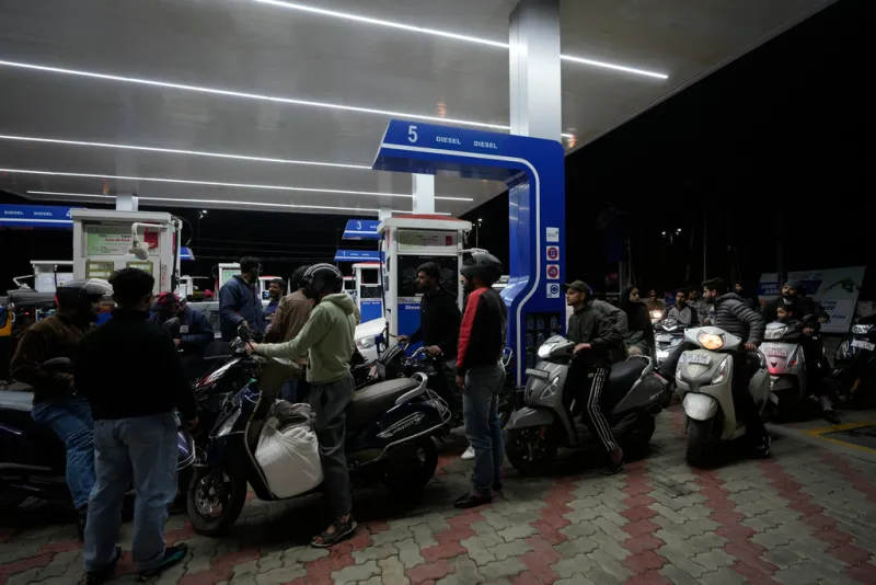 συνωστισμός στην Ινδία