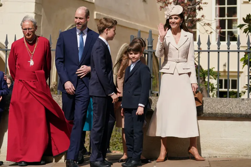 Η Κέιτ Μίντλετον με τα παιδιά της