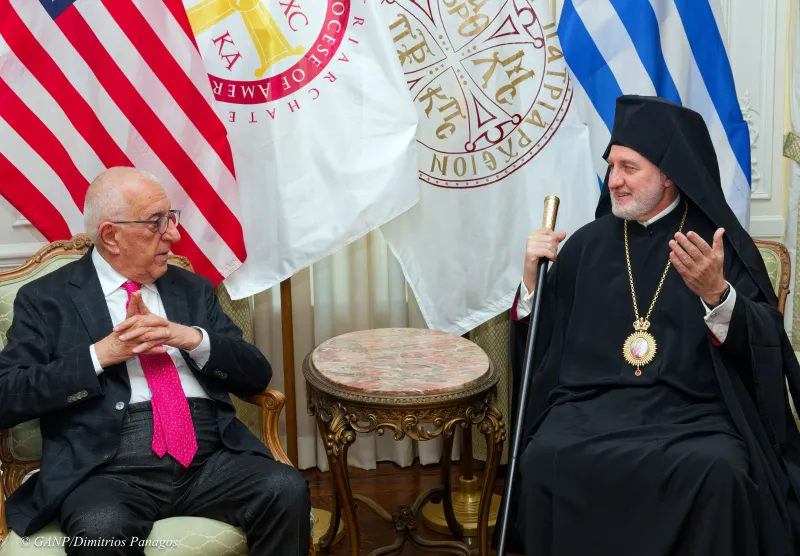 Κακλαμάνης -  Αρχιεπίσκοπος Αμερικής Ελπιδοφόρος