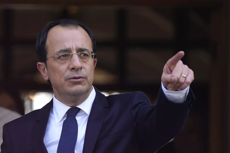 O Νίκος Χριστοδουλίδης