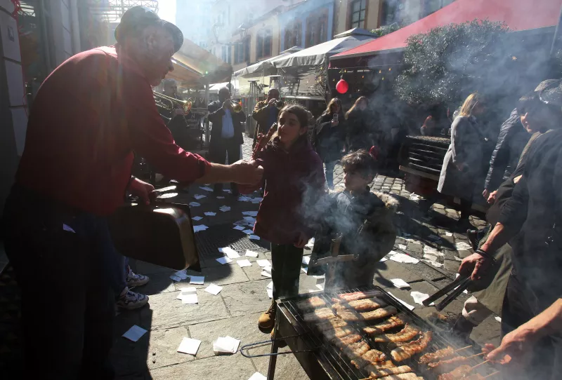 τσικνοπεμπτη θεσσαλονικη