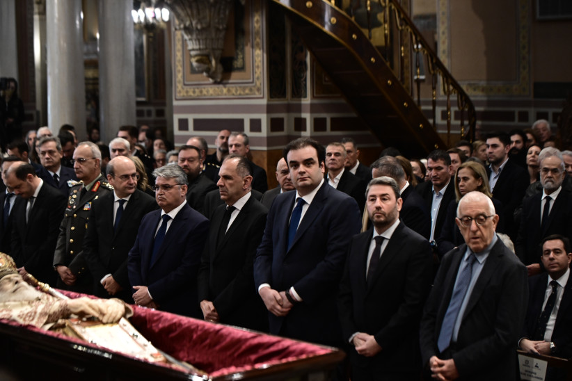 Θεία λειτουργία για τον Μακαριστό Αρχιεπίσκοπο Αλβανίας Αναστάσιο στη Μητρόπολη Αθηνών