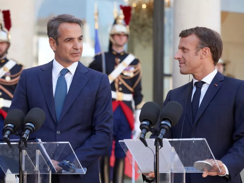 Μητσοτάκης Μακρόν