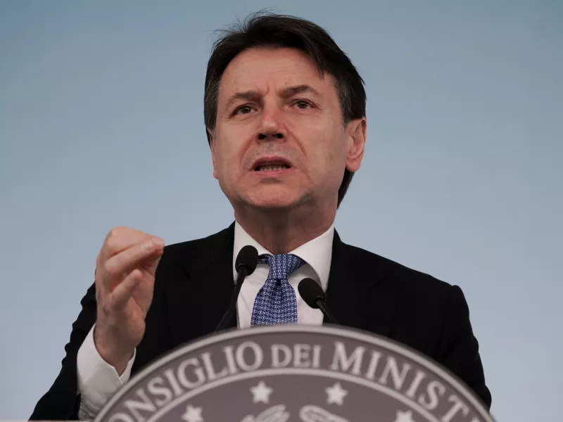 Κορωνοϊός - Ιταλία: Ο Τζουζέπε Κόντε προειδοποιεί για διάλυση της Ευρώπης λόγω της κρίσης