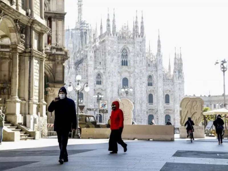 Μιλάνο: Εξαπλάσιο αριθμό νεκρών σε σχέση με τον Β Παγκόσμιο Πόλεμο προκάλεσε ο κορωνοϊός