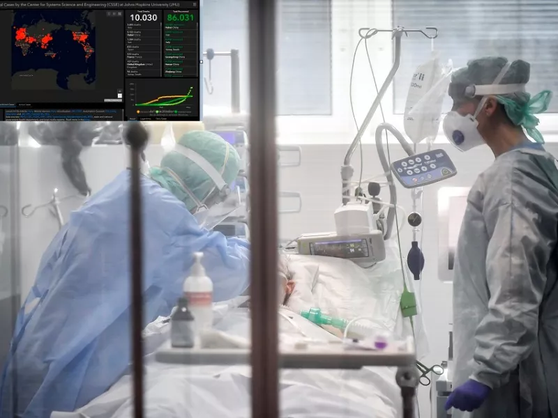 Κορωνοϊός: Πάνω από 10.000 οι νεκροί – 273 νεκροί περισσότεροι στην Ιταλία από Κίνα (χάρτης) 