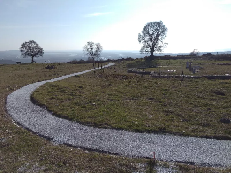 Αμφίπολη: Επίσπευση έργων ζητά η Μενδώνη - Επιβλητικές αεροφωτογραφίες