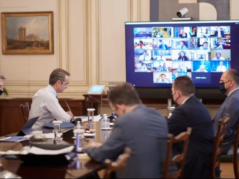 Μητσοτάκης σε υπουργούς: Η ευθύνη για τις πράξεις και παραλείψεις της κυβέρνησης είναι συλλογική