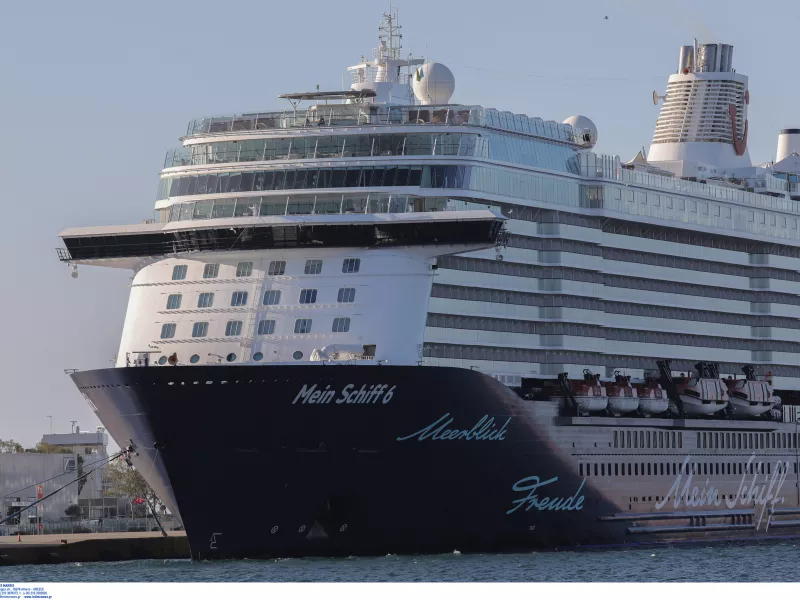 Κορωνοϊός: Αρνητικά και τα rapid τεστ του ΕΟΔΥ στο κρουαζιερόπλοιο «Mein Schiff 6»