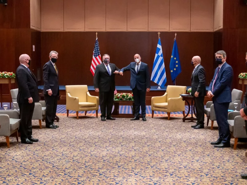 Δένδιας: Περαιτέρω προώθηση της στρατηγικής συνεργασίας Ελλάδας - ΗΠΑ