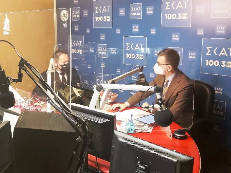 Πέτσας σε ΣΚΑΪ 100,3: 429.000 εμβόλια έως τέλος Ιανουαρίου, 25 εκατ. δόσεις ώς το τέλος Ιουνίου