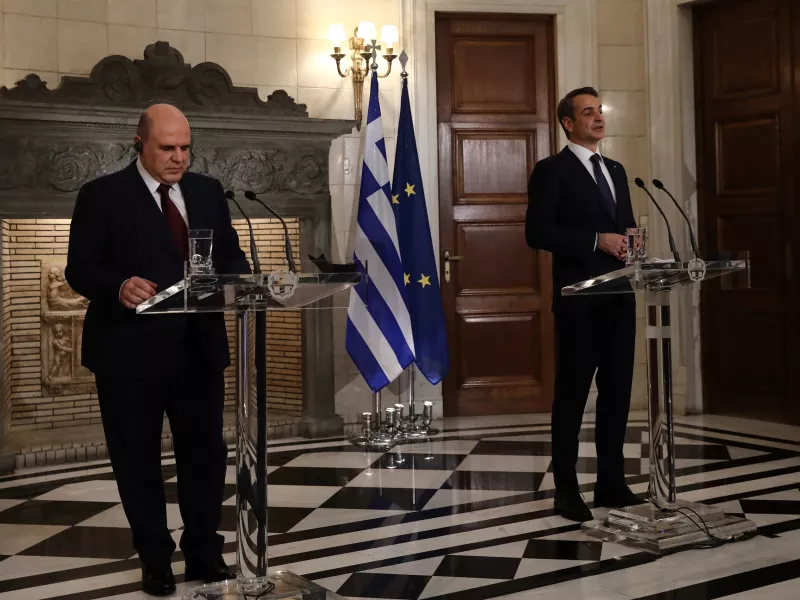 Μητσοτάκης: Πλαίσιο συμφωνίας με Ρωσία για ενίσχυση του τουρισμού - Μισούστιν: Συμφωνίες στην ατζέντα