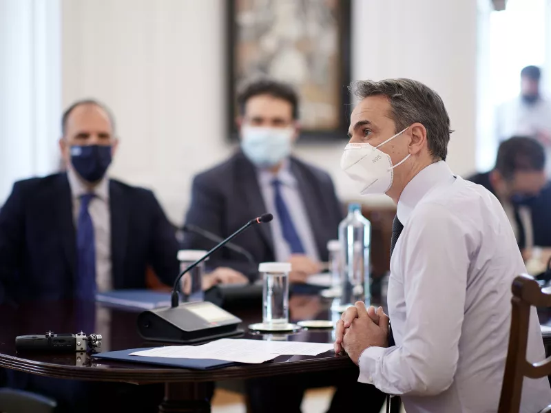 Μητσοτάκης: Φτάνουμε κοντά στα 3 εκατ. εμβολιασμούς - Τέλη Μαΐου μπορούμε 5 εκατ. 