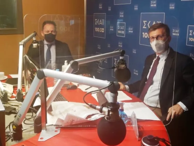 Πέτσας στον ΣΚΑΪ 100,3: Οι αγορές εμπιστεύονται την Ελλάδα - Αντλήθηκαν 27,5 δισ. ευρώ