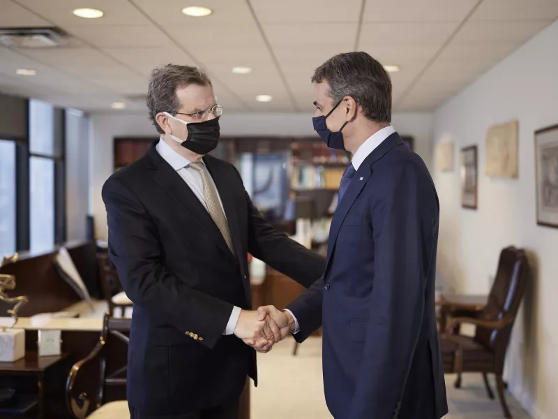 ΗΠΑ: Συναντήσεις Μητσοτάκη με εκπροσώπους αμερικανο-εβραϊκών Οργανώσεων