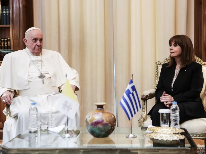 Φραγκίσκος: Χωρίς την Ελλάδα, η Ευρώπη και ο κόσμος δε θα ήταν αυτό που είναι σήμερα