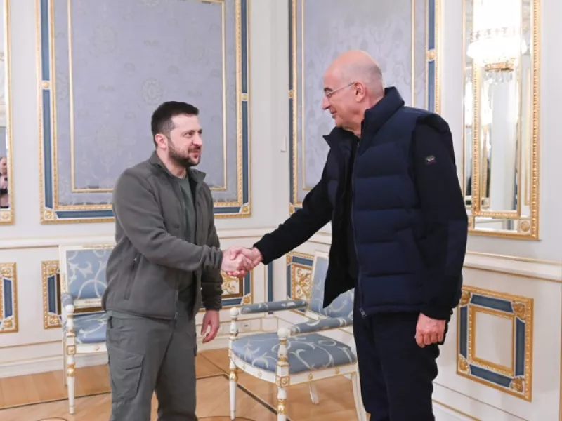 Δένδιας Ζελένσκι 