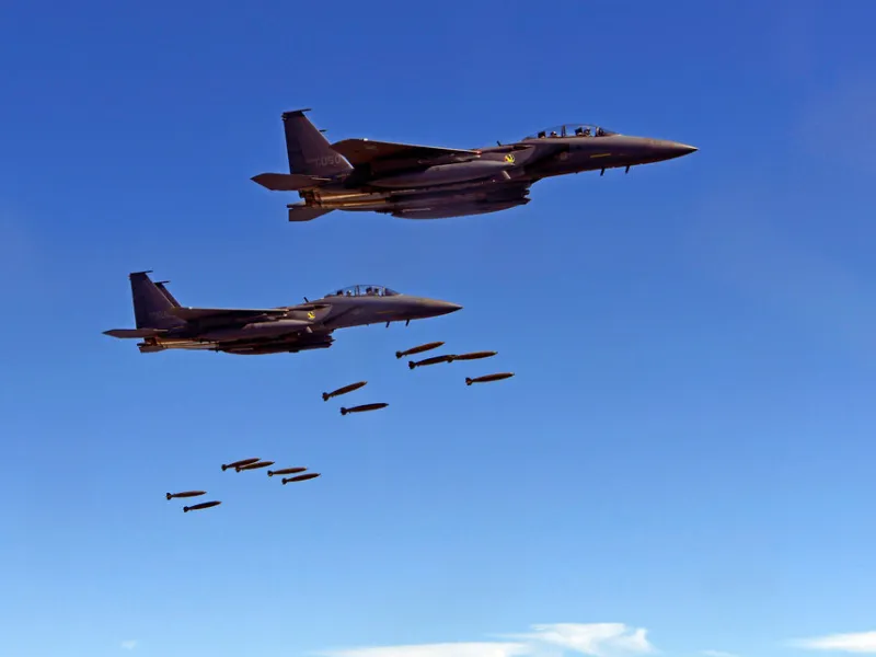  South Korea's air force F-15 fighter jets 