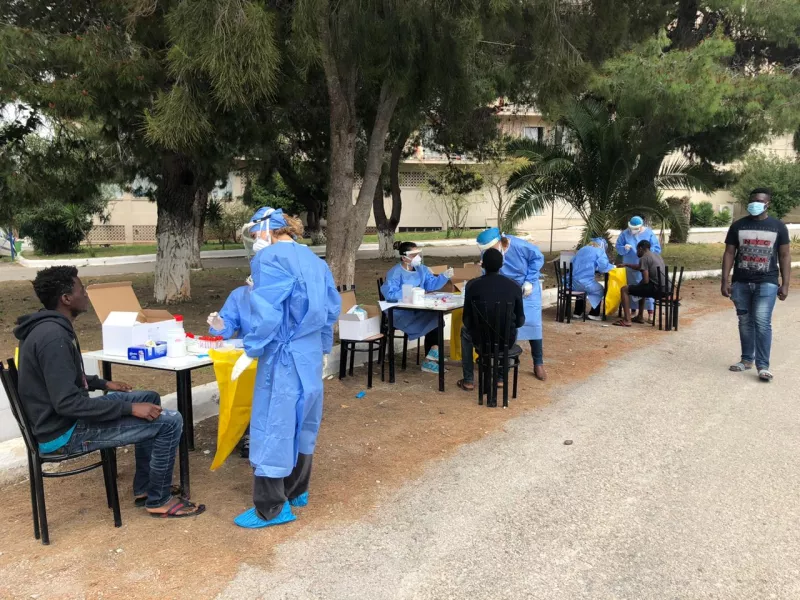 Κορωνοϊός-Ανησυχία:150 θετικά κρούσματα στη δομή μεταναστών στο Κρανίδι