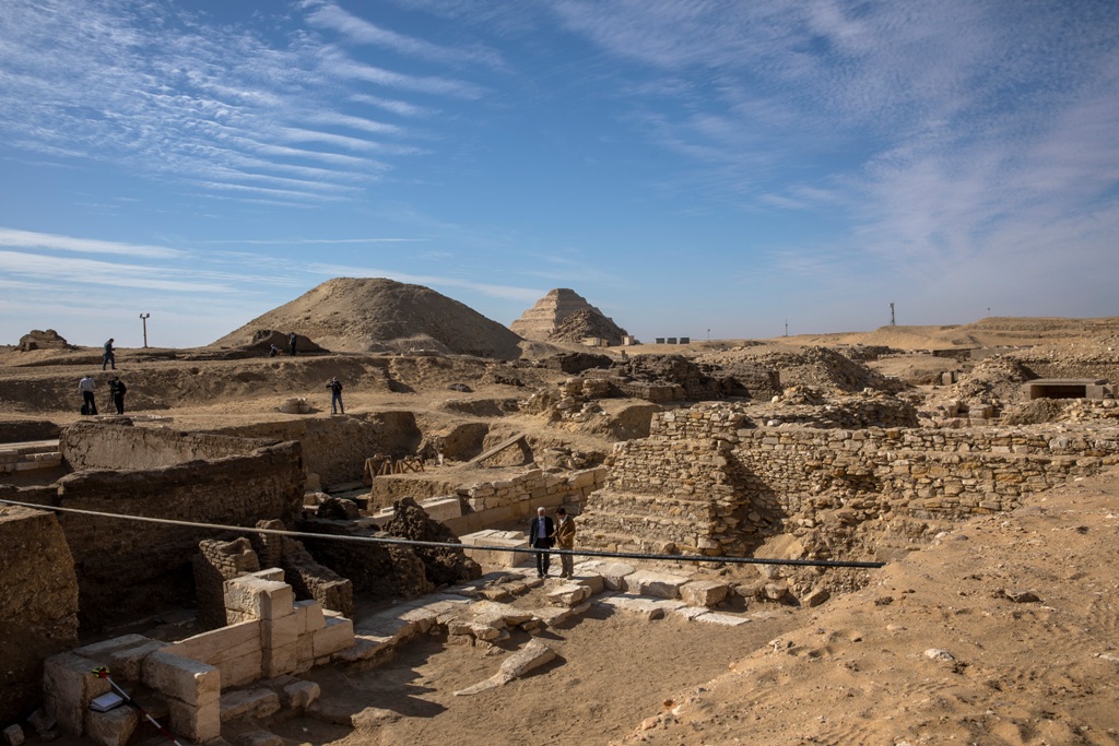 nekropoli saqqara egypt ap
