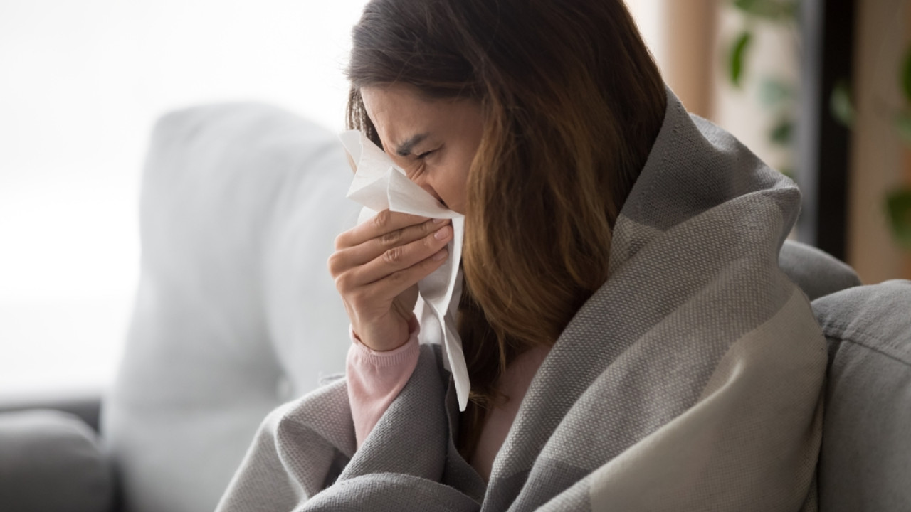 sneeze cold flu st