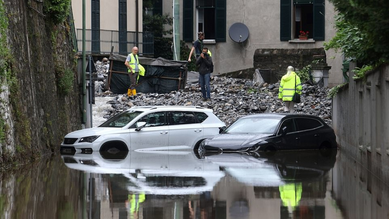 Italia – George Clooney: Frane e inondazioni danneggiano il paese sul lago di Como dove possedeva una villa