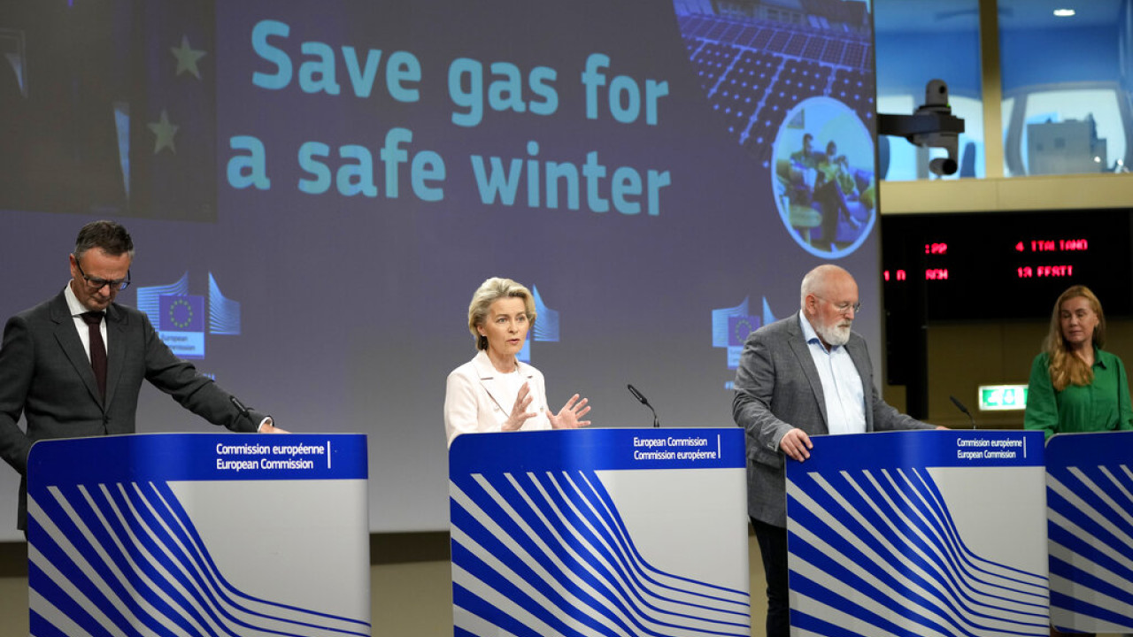 Ενεργειακή κρίση: Τι περιλαμβάνει το νέο προσχέδιο της Κομισιόν - Πότε θα συζητηθεί το πλαφόν στο φυσικό αέριο