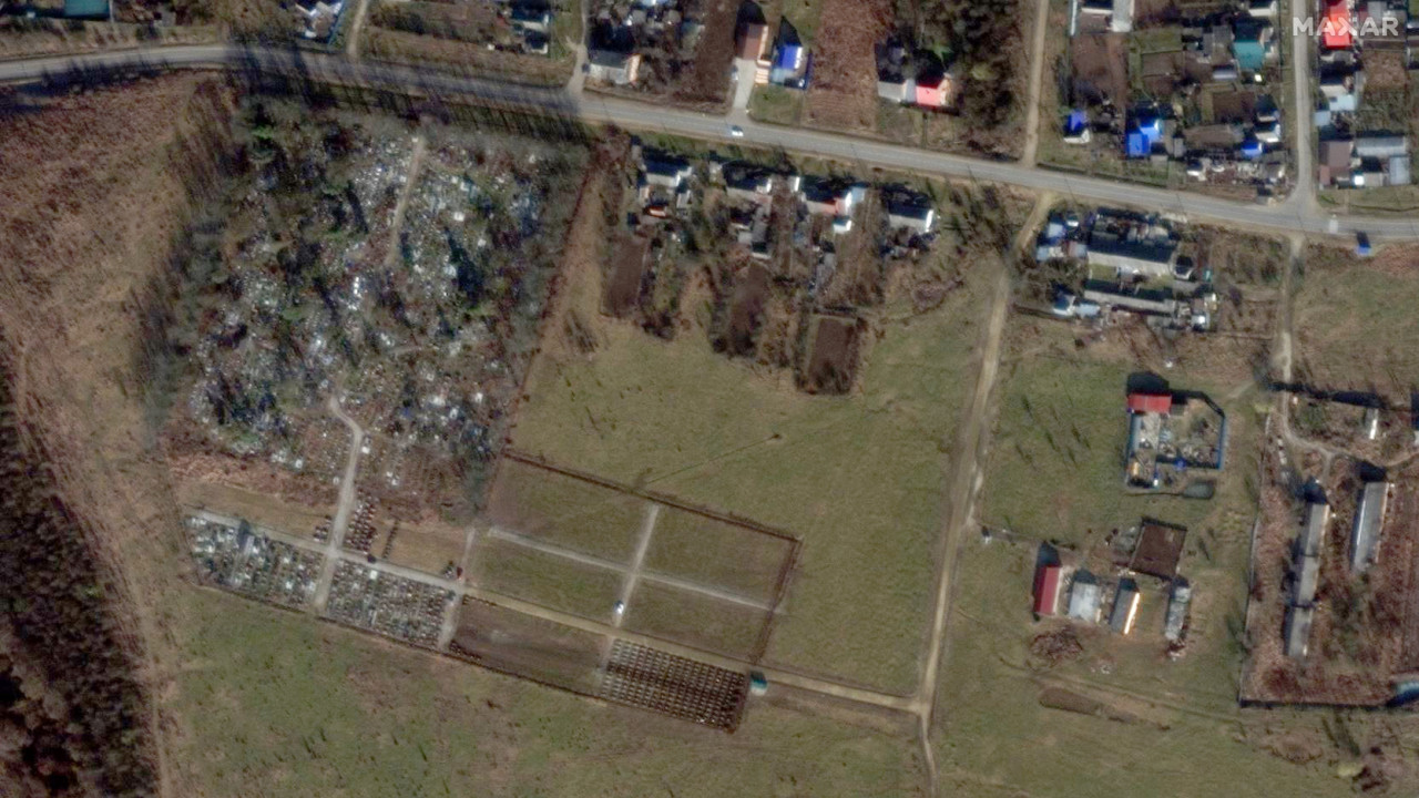 Δορυφορικές εικόνες αποκαλύπτουν το νεκροταφείο της ρωσικής ομάδας μισθοφόρων Wagner