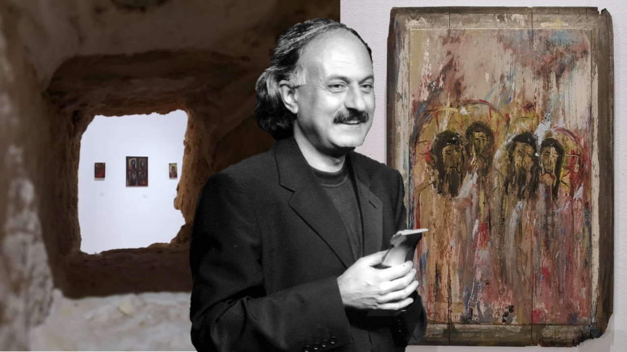 Ο αγιογράφος Μάριος Τόκας - Η τέχνη που «συμπλήρωνε» τη μουσική