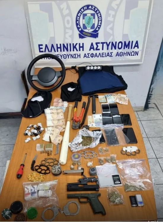 Επιχείρηση ΕΛ.ΑΣ στην Αθήνα