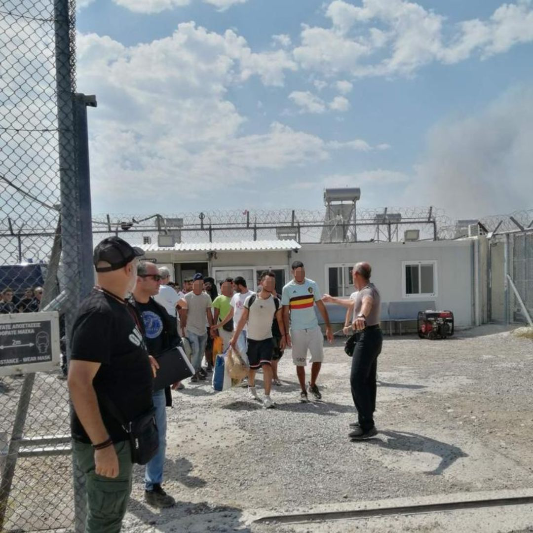 Εκκένωση Αμυγδαλέζα