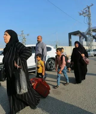 Περίπου 80.000 με 100.000 Παλαιστίνιοι της Γάζας έχουν φθάσει στην Αίγυπτο από την 7η Οκτωβρίου