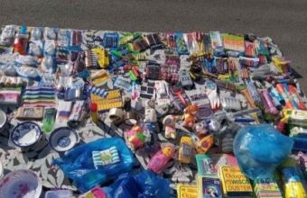 Θεσσαλονίκη: Κατασχέθηκαν και καταστράφηκαν περισσότερα από 2.000 προϊόντα παραεμπορίου 