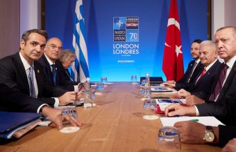 Ολοκληρώθηκε η συνάντηση Μητσοτάκη - Ερντογάν - Διήρκεσε 1,30 ώρα 